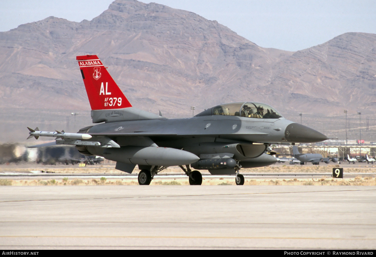 Aircraft Photo of 87-0379 / AF87-379 | General Dynamics F-16D Fighting Falcon | USA - Air Force | AirHistory.net #426649