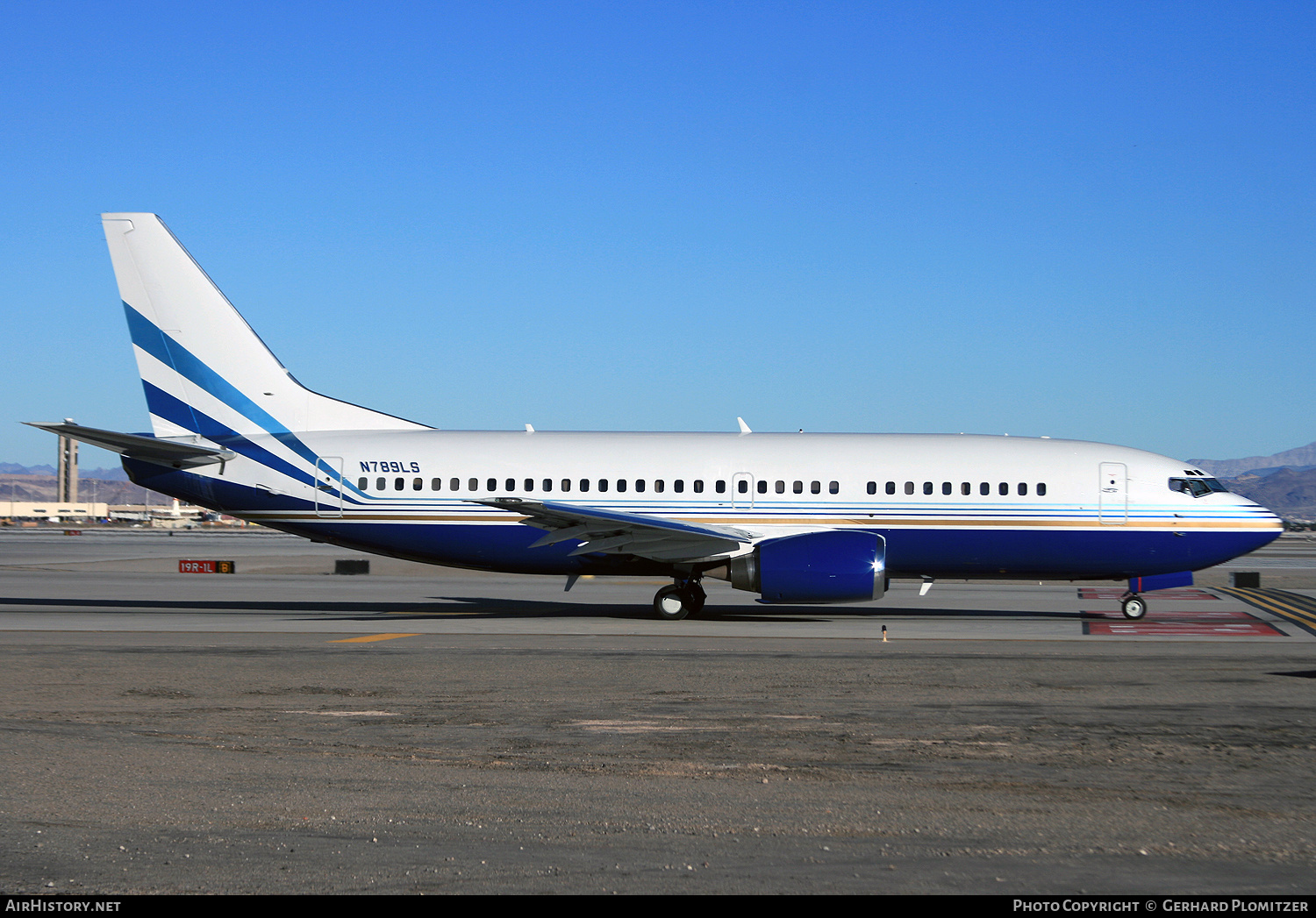Aircraft Photo of N789LS | Boeing 737-35B | Las Vegas Sands | AirHistory.net #426653