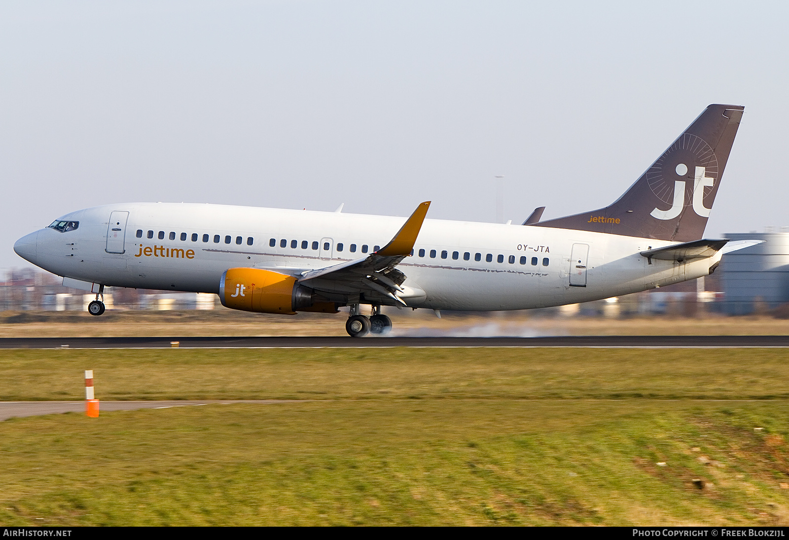 Aircraft Photo of OY-JTA | Boeing 737-33A | Jettime | AirHistory.net #426664