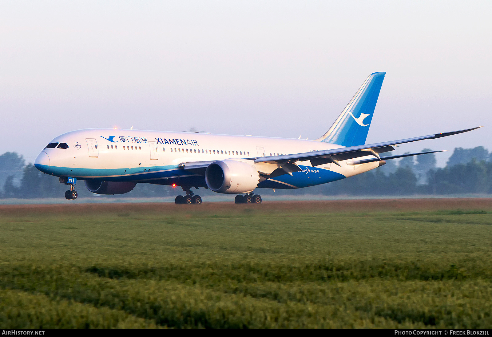 Aircraft Photo of B-2768 | Boeing 787-8 Dreamliner | Xiamen Airlines | AirHistory.net #426667