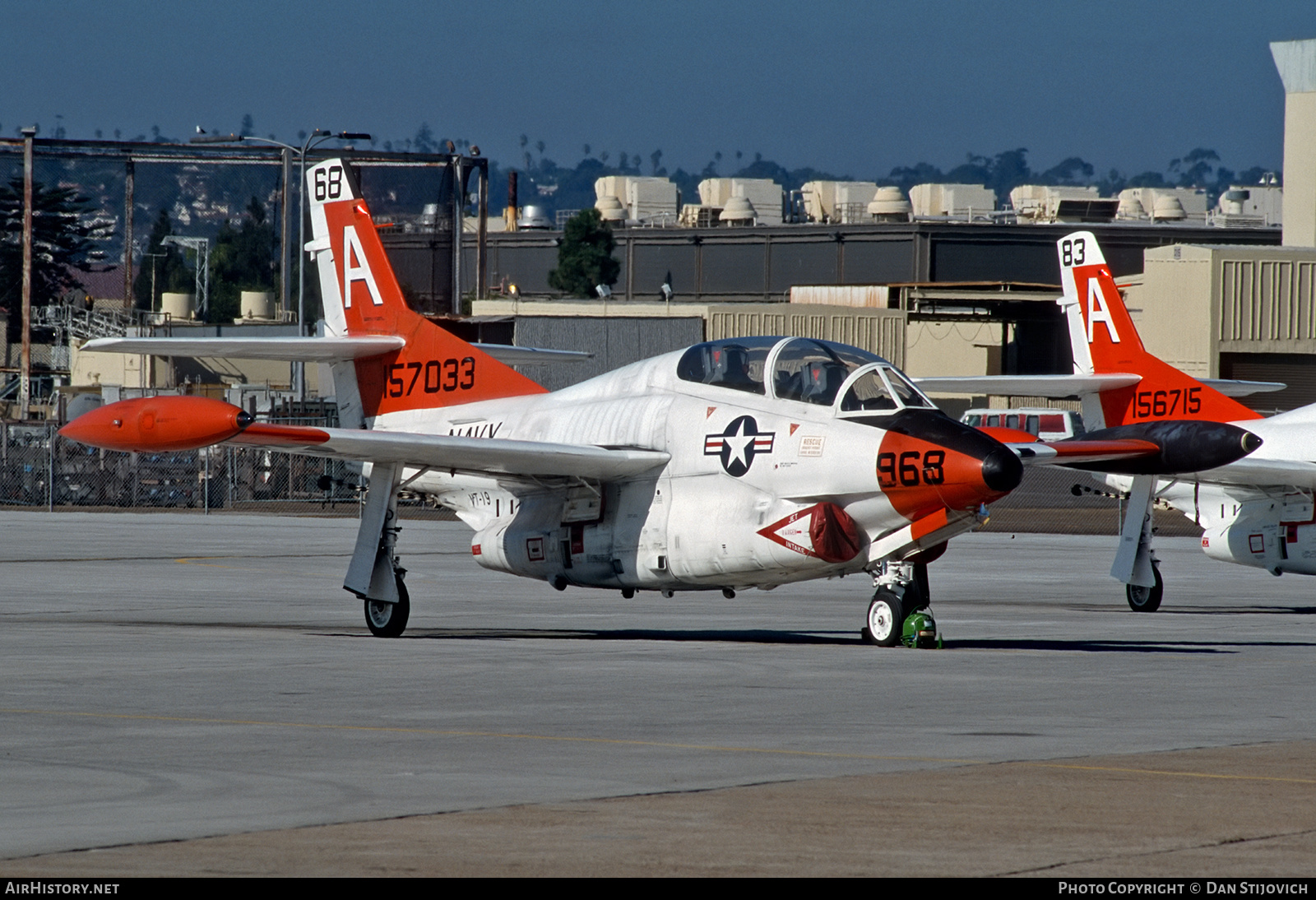 Aircraft Photo of 157033 | North American Rockwell T-2C Buckeye | USA - Navy | AirHistory.net #426671