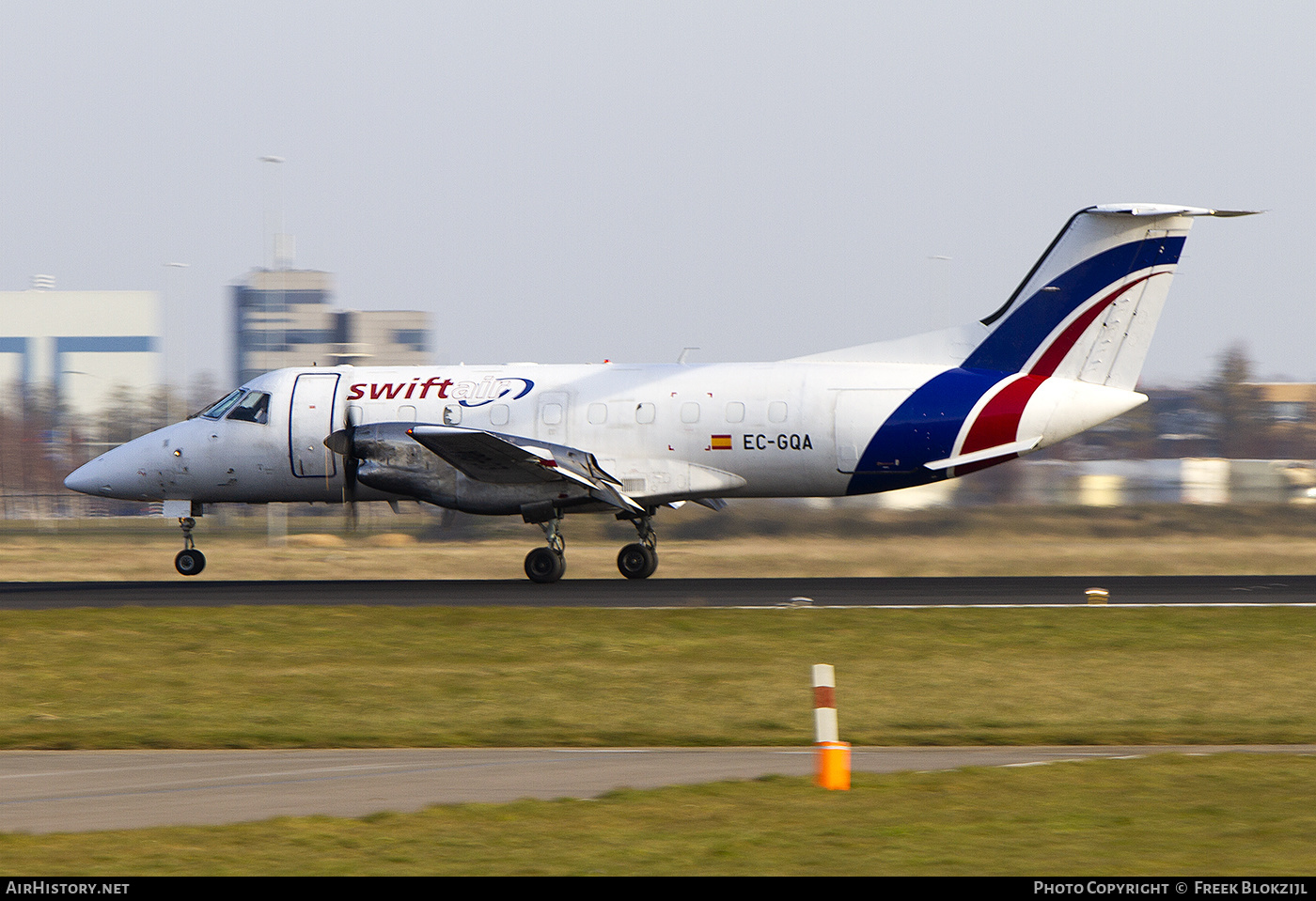 Aircraft Photo of EC-GQA | Embraer EMB-120RT(F) Brasilia | Swiftair | AirHistory.net #426675