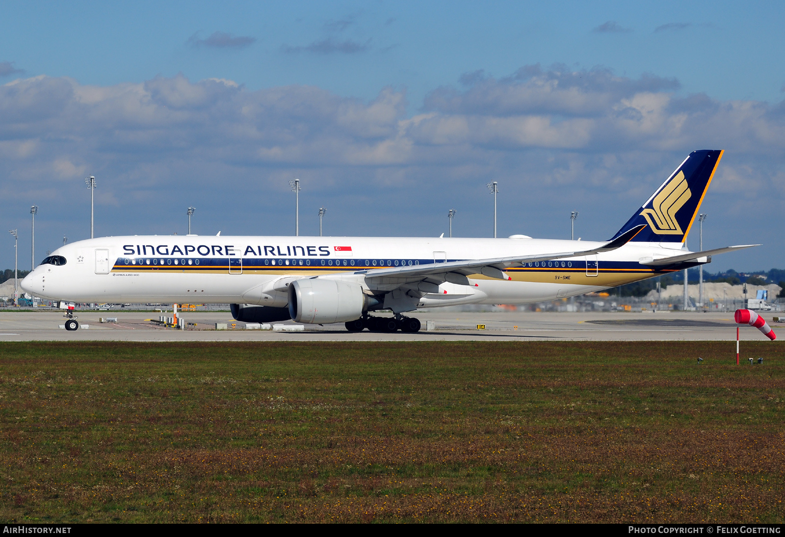 Aircraft Photo of 9V-SME | Airbus A350-941 | Singapore Airlines | AirHistory.net #426715