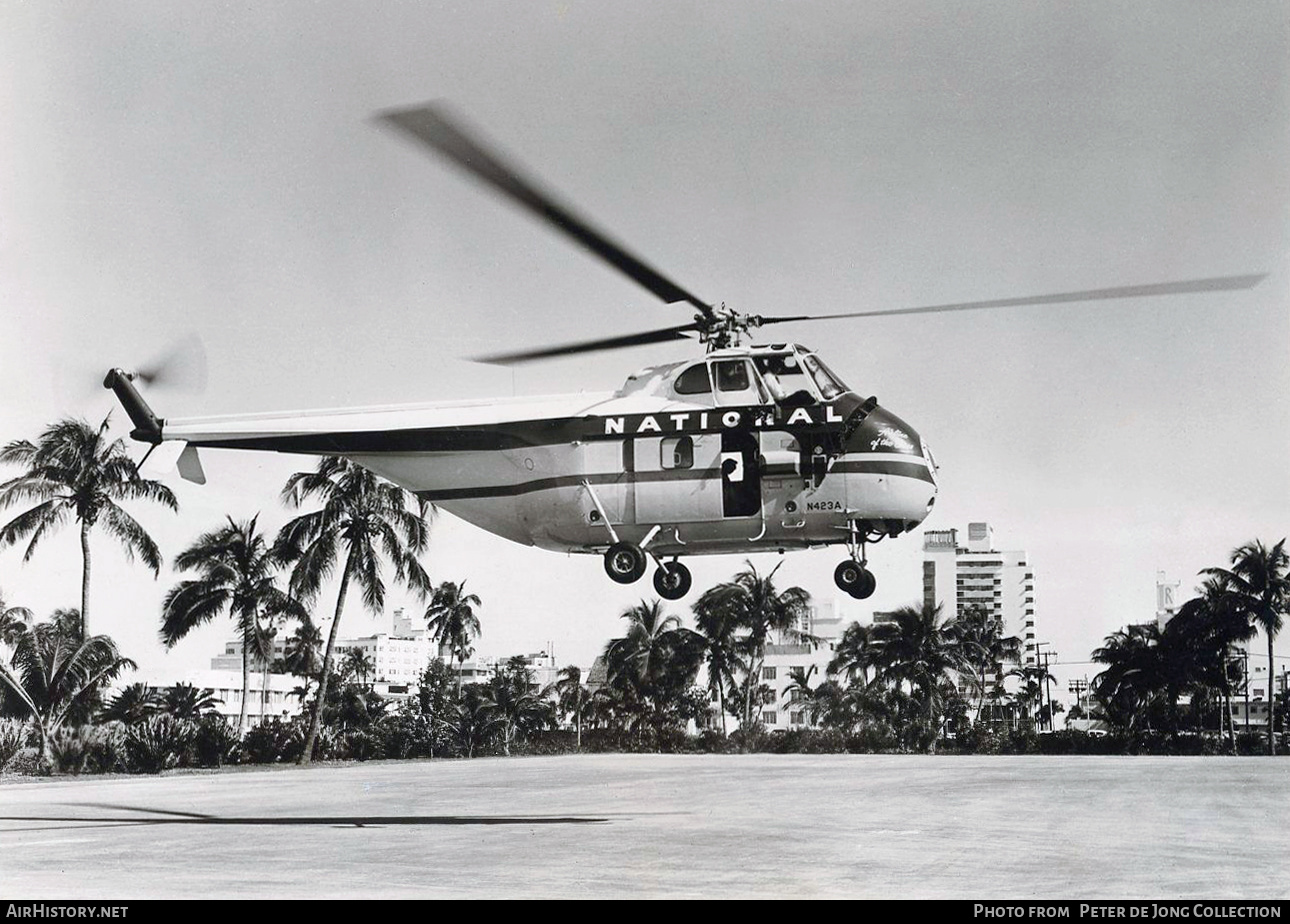 Aircraft Photo of N423A | Sikorsky S-55 | National Airlines | AirHistory.net #426716