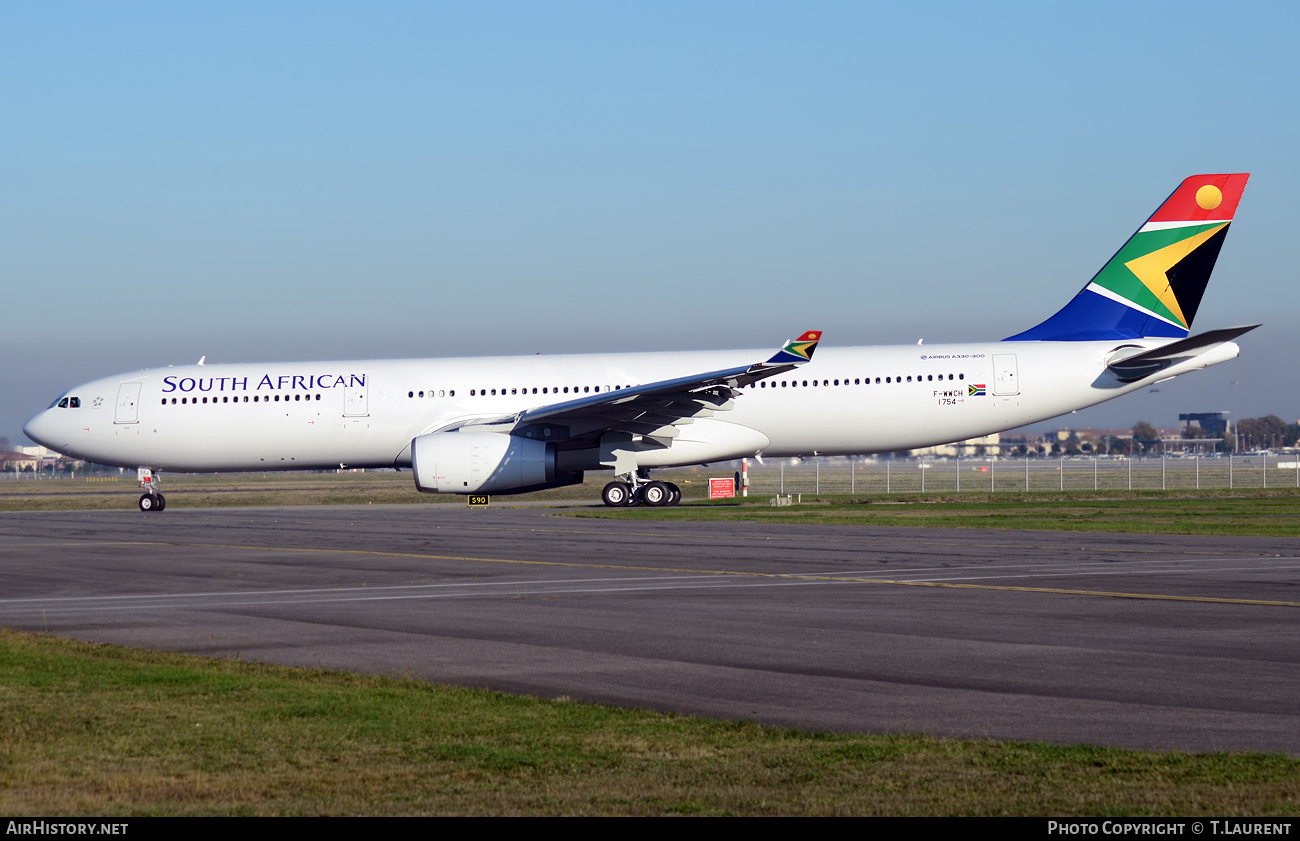 Aircraft Photo of F-WWCH | Airbus A330-343E | South African Airways | AirHistory.net #426720