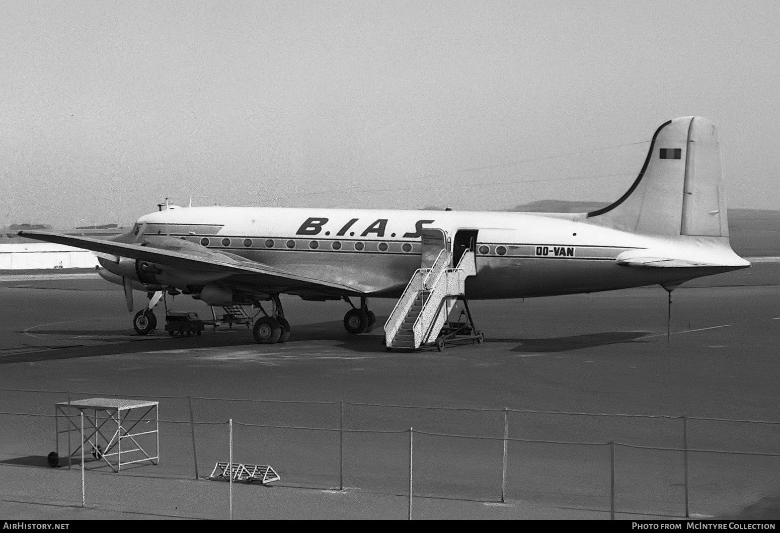 Aircraft Photo of OO-VAN | Douglas C54B-DC | Belgian International Air Services - BIAS | AirHistory.net #426724