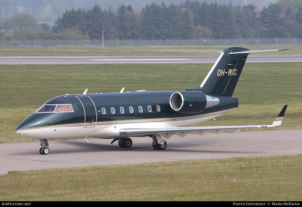 Aircraft Photo of OH-WIC | Bombardier Challenger 604 (CL-600-2B16) | AirHistory.net #426747