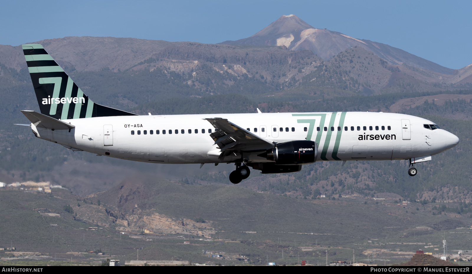 Aircraft Photo of OY-ASA | Boeing 737-405 | Airseven | AirHistory.net #426751