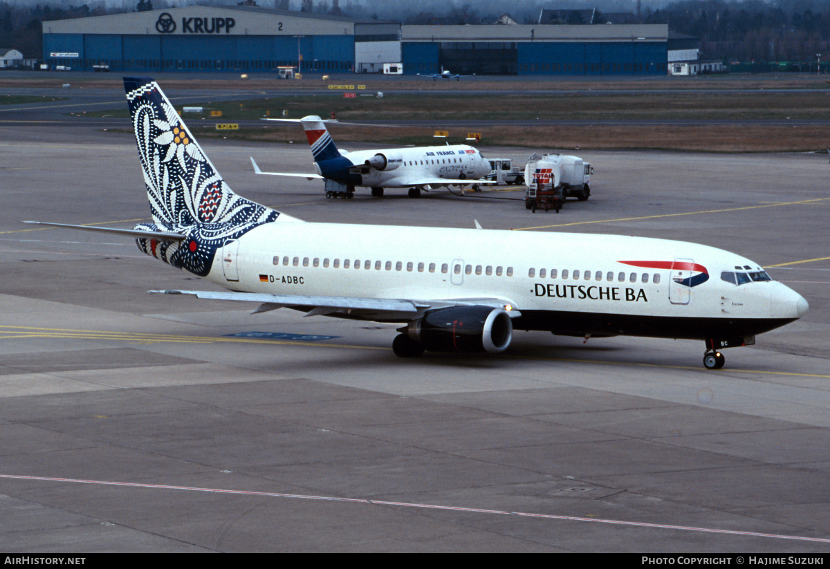 Aircraft Photo of D-ADBC | Boeing 737-3L9 | Deutsche BA | AirHistory.net #426752