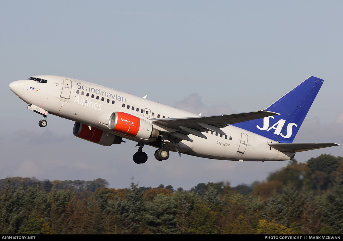Aircraft Photo of LN-RRR | Boeing 737-683 | Scandinavian Airlines - SAS | AirHistory.net #426767