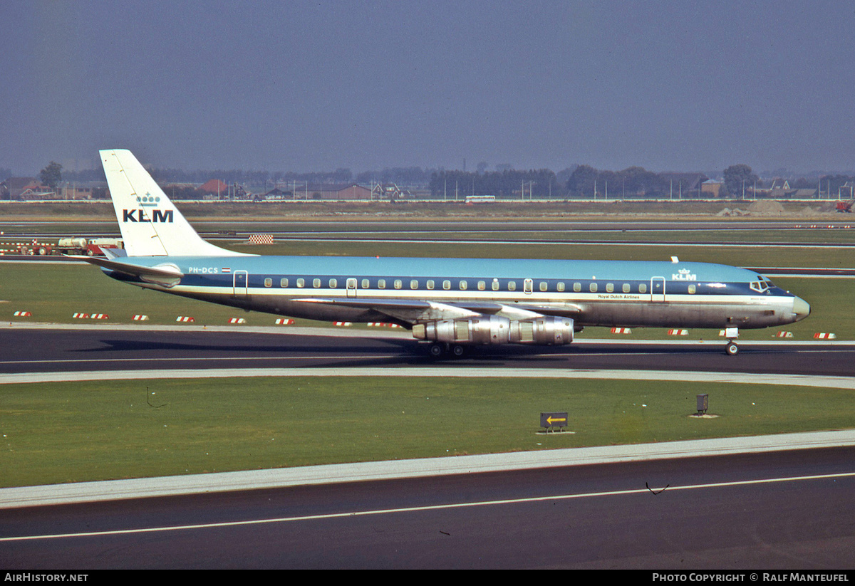 Aircraft Photo of PH-DCS | Douglas DC-8-53 | KLM - Royal Dutch Airlines | AirHistory.net #426768