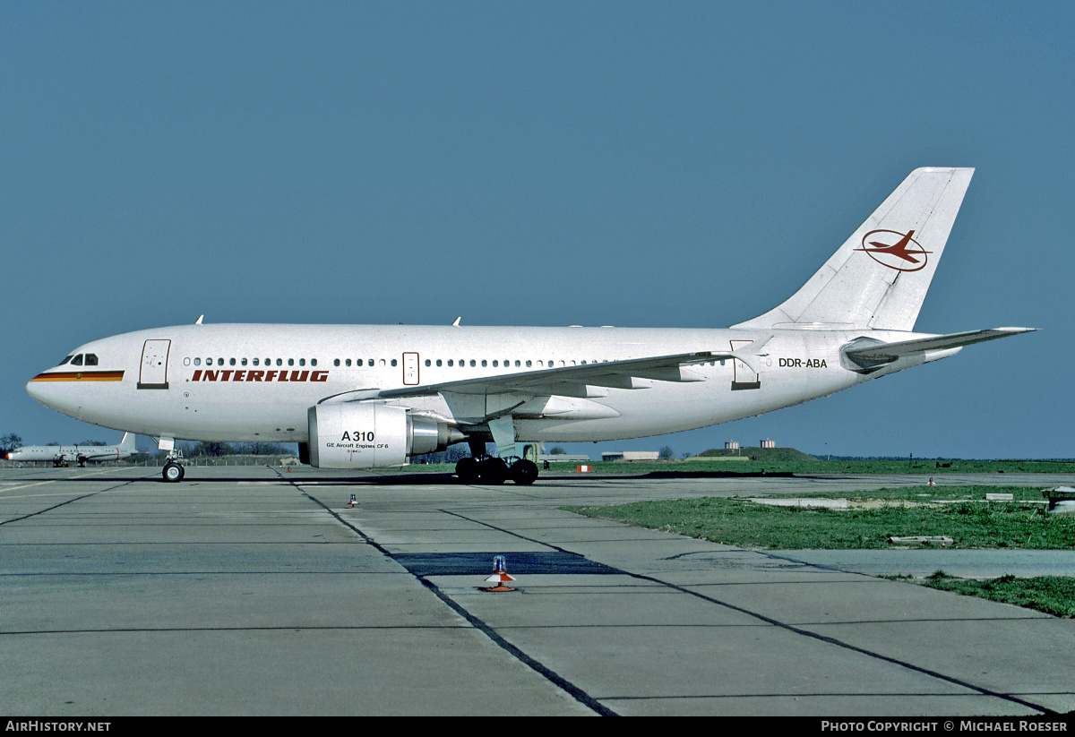 Aircraft Photo of DDR-ABA | Airbus A310-304 | Interflug | AirHistory.net #426771