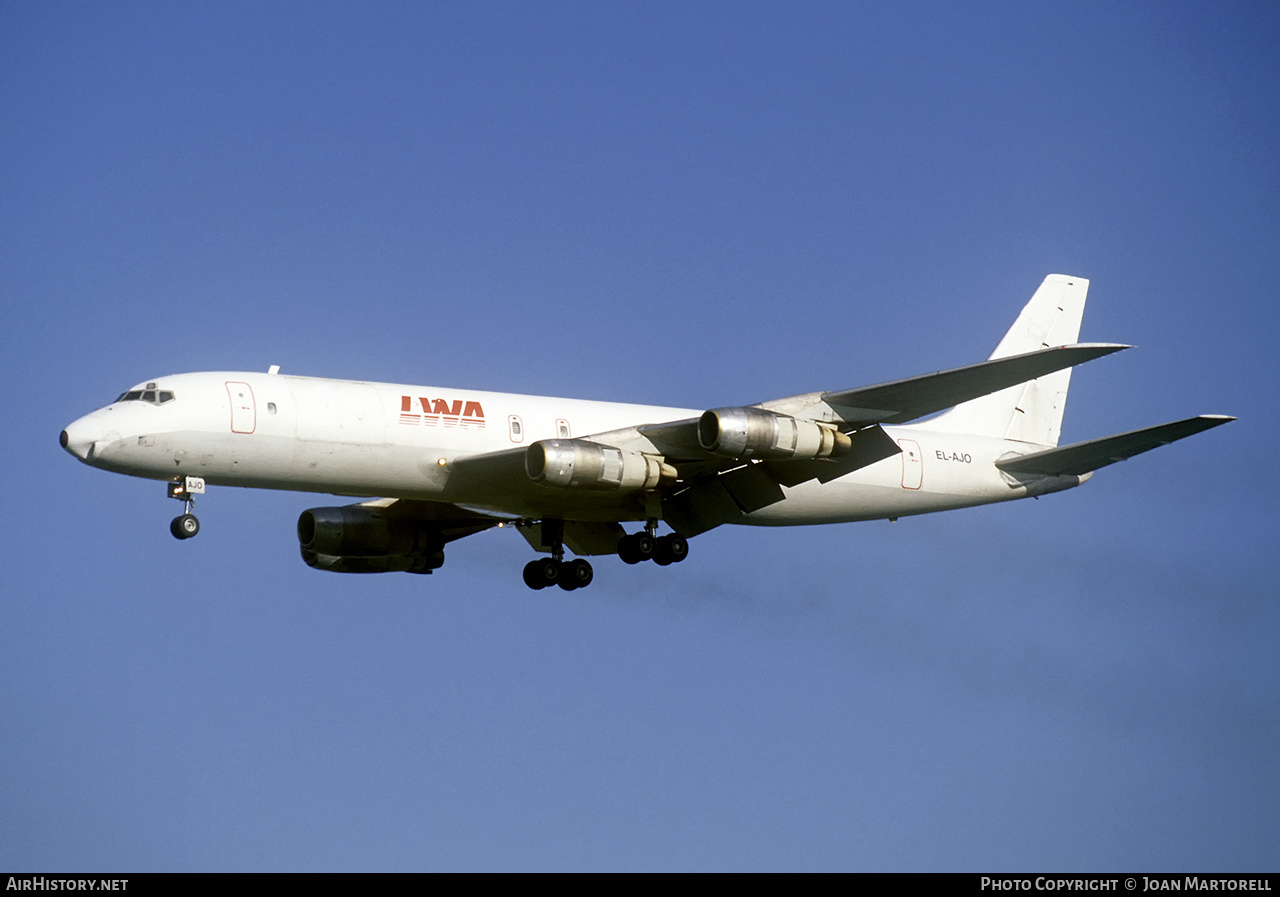 Aircraft Photo of EL-AJO | Douglas DC-8-55(F) | LWA - Liberia World Airlines | AirHistory.net #426775