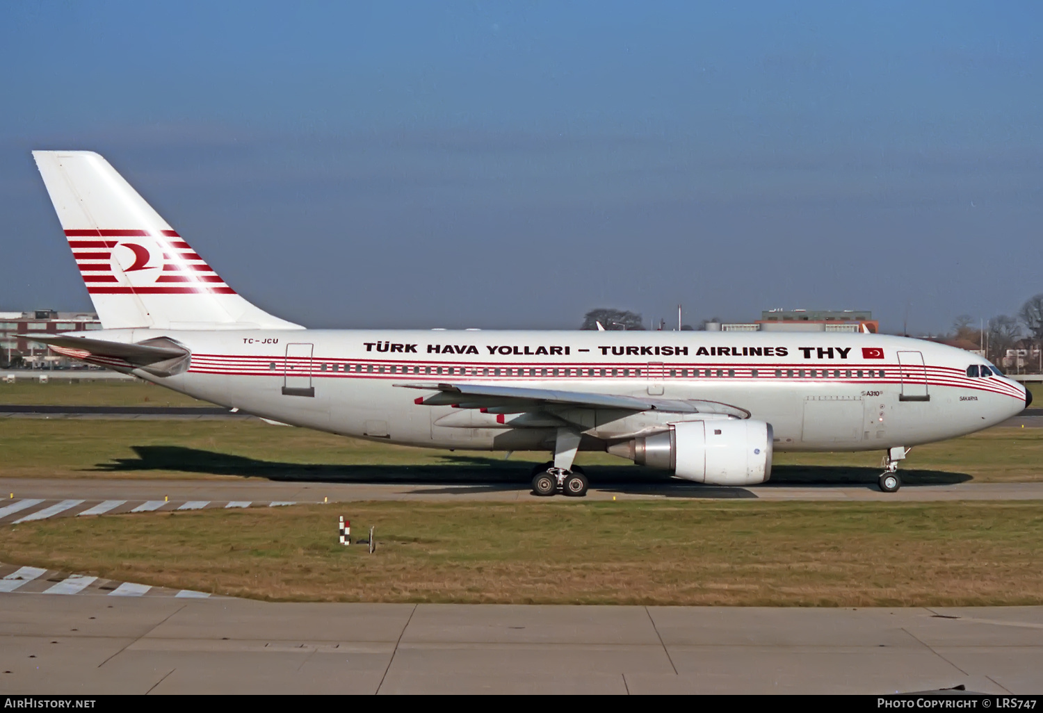 Aircraft Photo of TC-JCU | Airbus A310-203 | THY Türk Hava Yolları - Turkish Airlines | AirHistory.net #426784