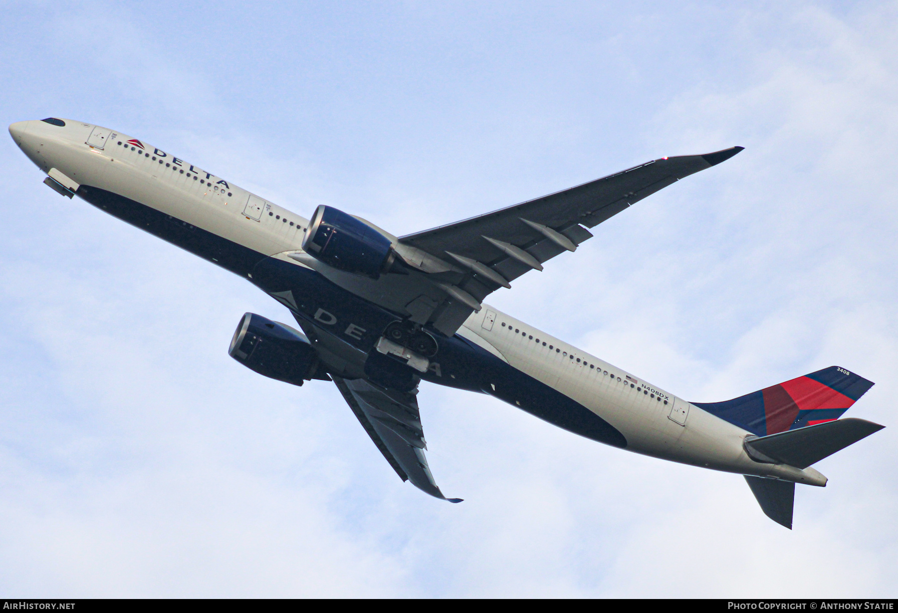 Aircraft Photo of N408DX | Airbus A330-941N | Delta Air Lines | AirHistory.net #426795