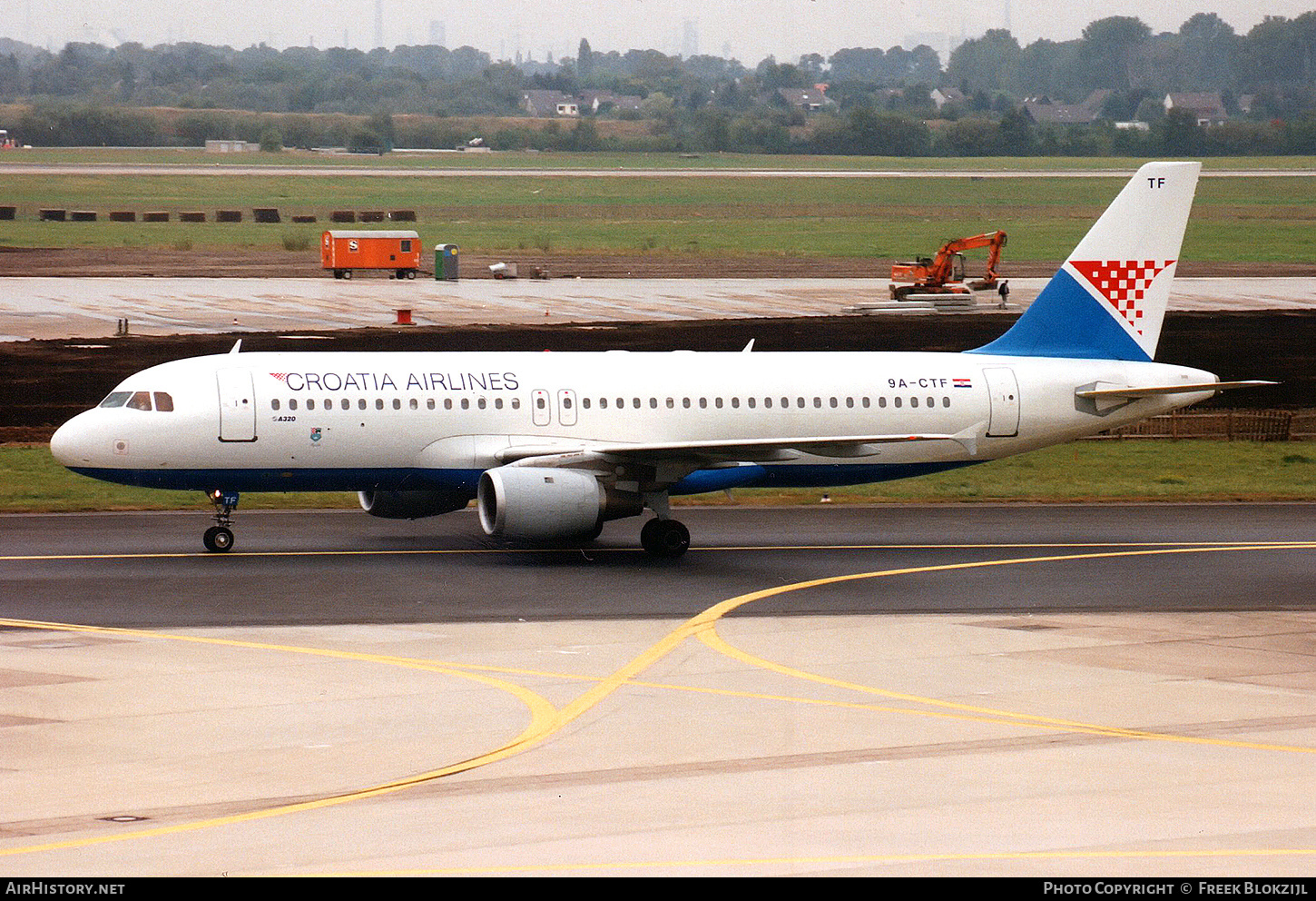 Aircraft Photo of 9A-CTF | Airbus A320-211 | Croatia Airlines | AirHistory.net #426804