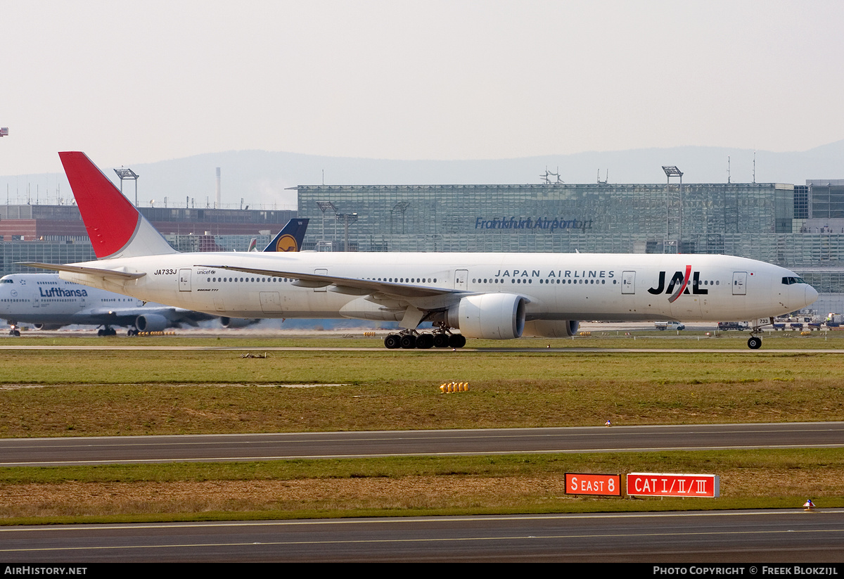 Aircraft Photo of JA733J | Boeing 777-346/ER | Japan Airlines - JAL | AirHistory.net #426817
