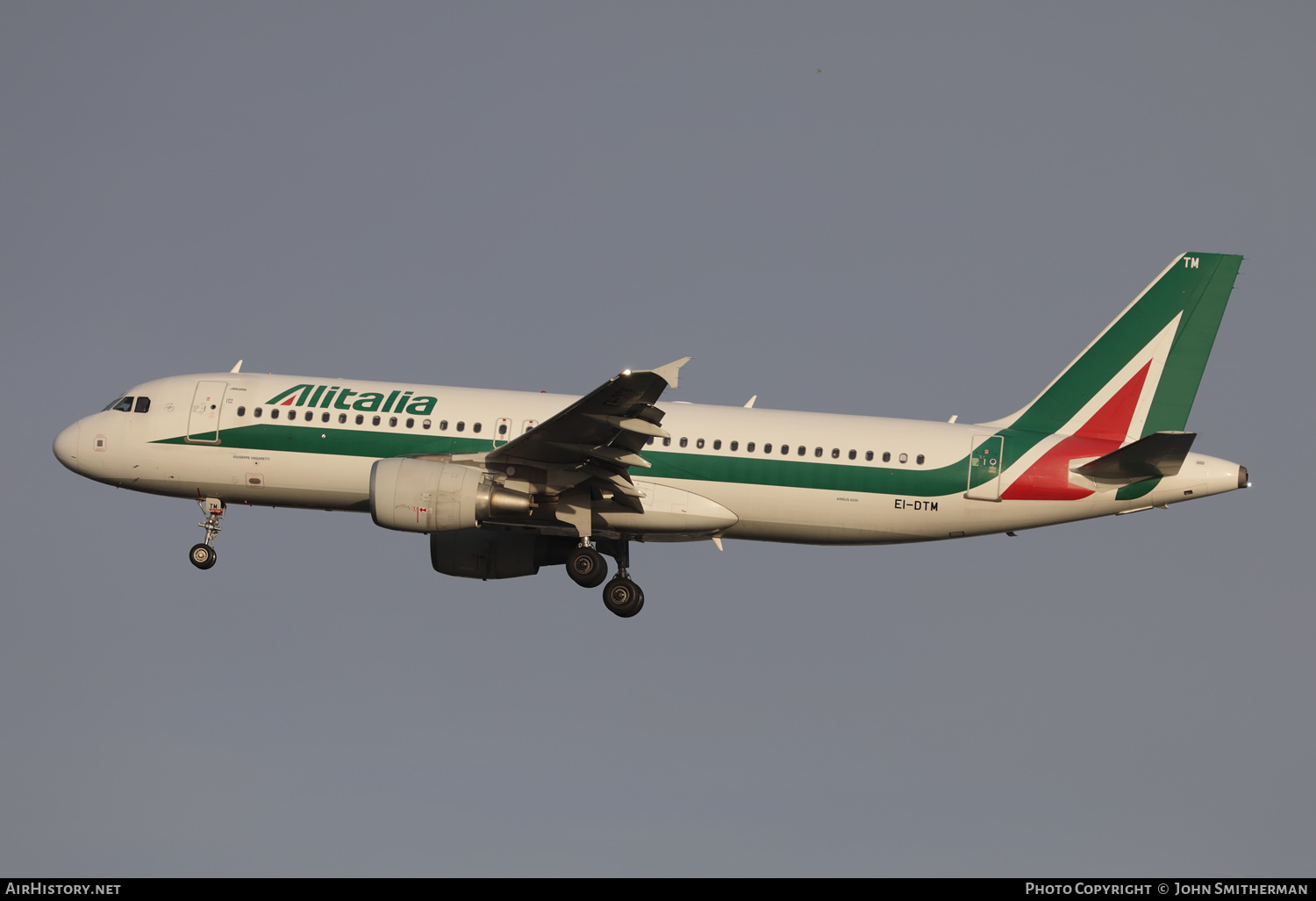 Aircraft Photo of EI-DTM | Airbus A320-216 | Alitalia | AirHistory.net #426818