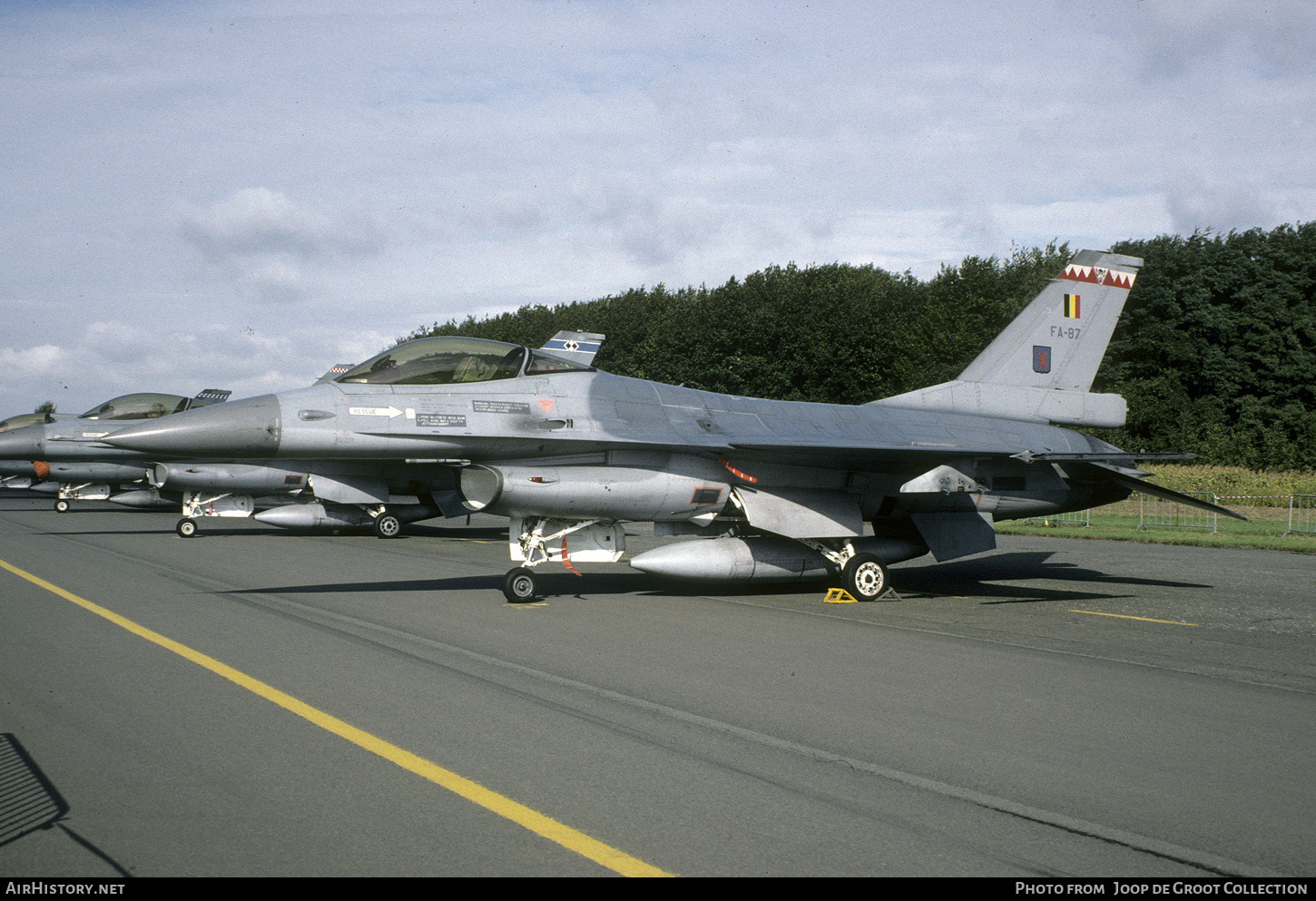 Aircraft Photo of FA-87 | General Dynamics F-16A Fighting Falcon | Belgium - Air Force | AirHistory.net #426821