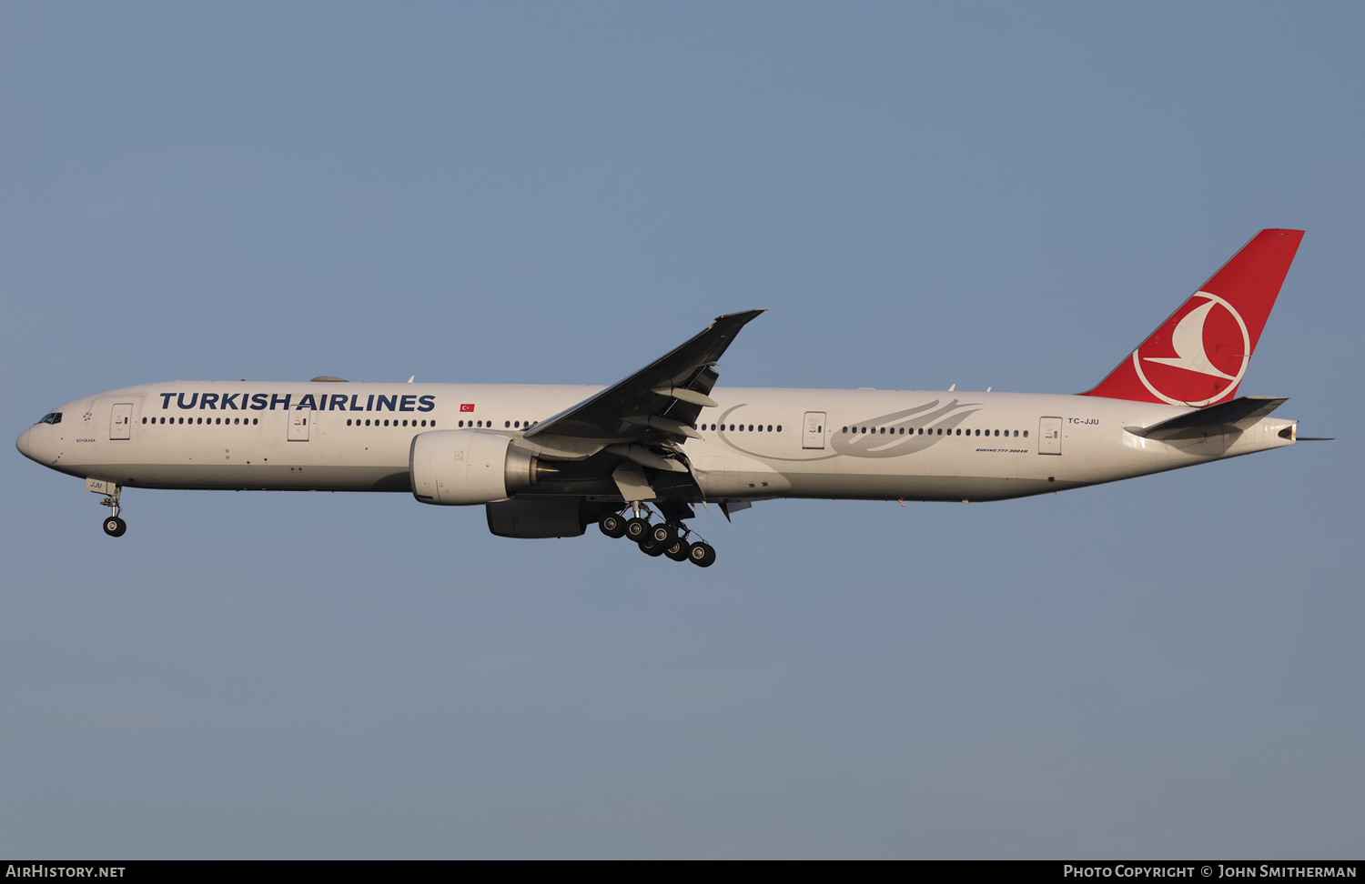 Aircraft Photo of TC-JJU | Boeing 777-3F2/ER | Turkish Airlines | AirHistory.net #426825