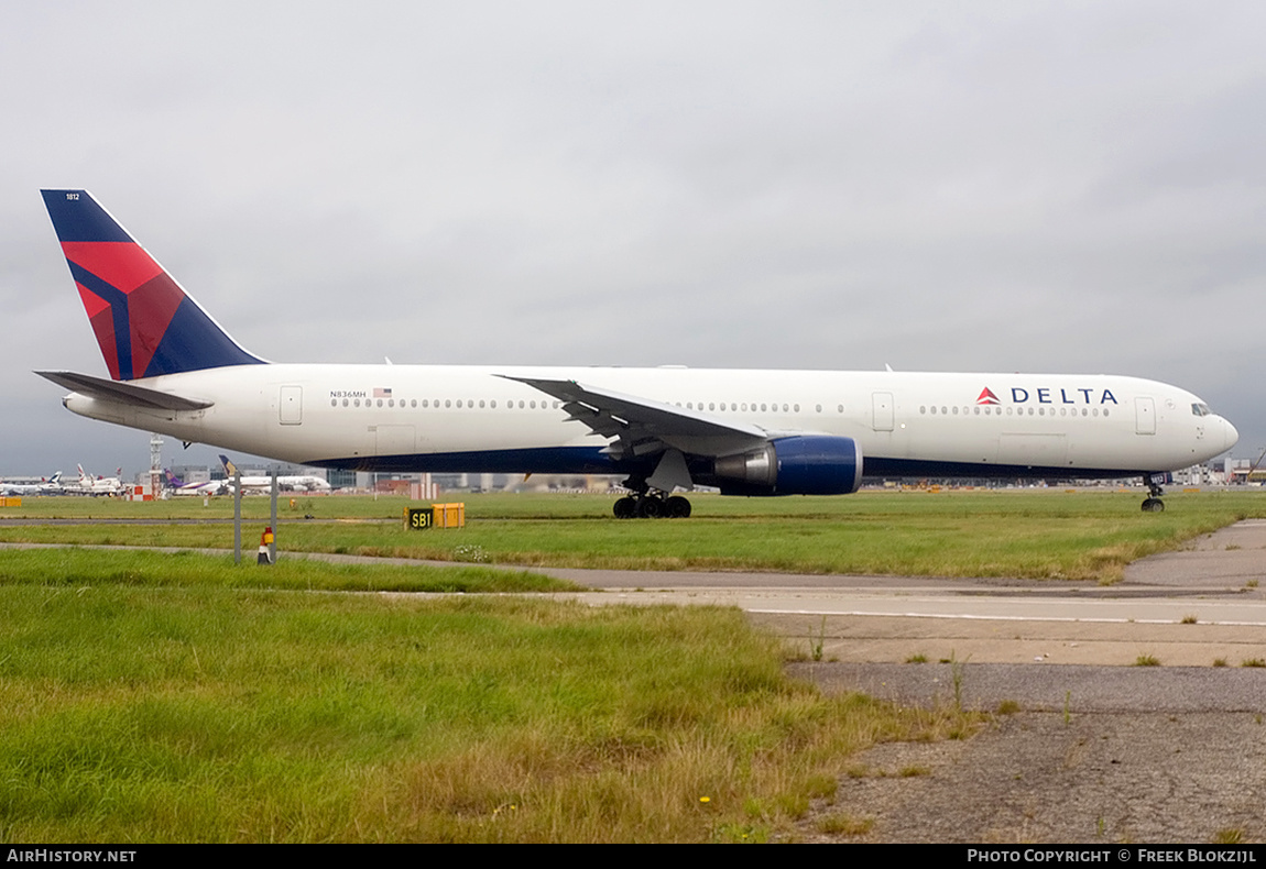 Aircraft Photo of N836MH | Boeing 767-432/ER | Delta Air Lines | AirHistory.net #426827
