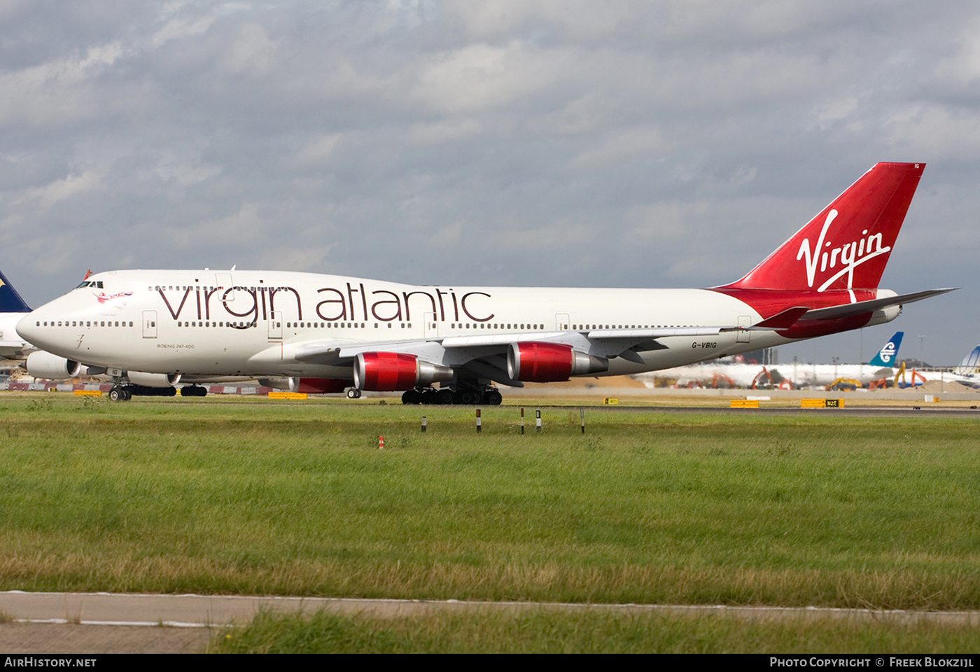 Aircraft Photo of G-VBIG | Boeing 747-4Q8 | Virgin Atlantic Airways | AirHistory.net #426851
