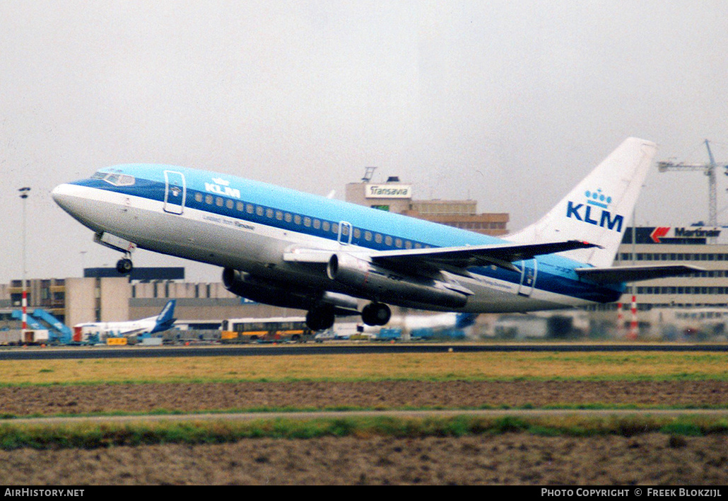 Aircraft Photo of PH-TVR | Boeing 737-2K2/Adv | KLM - Royal Dutch Airlines | AirHistory.net #426856