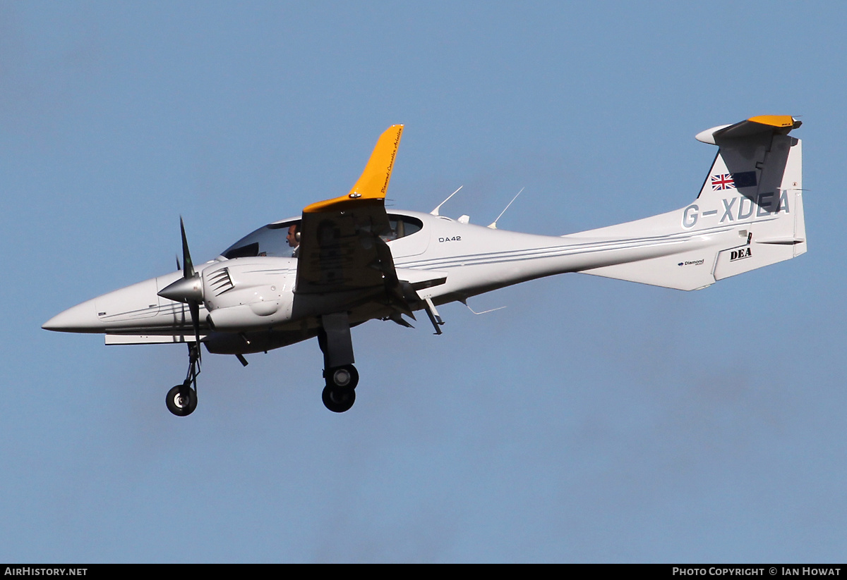 Aircraft Photo of G-XDEA | Diamond DA42 Twin Star | DEA - Diamond Executive Aviation | AirHistory.net #426865