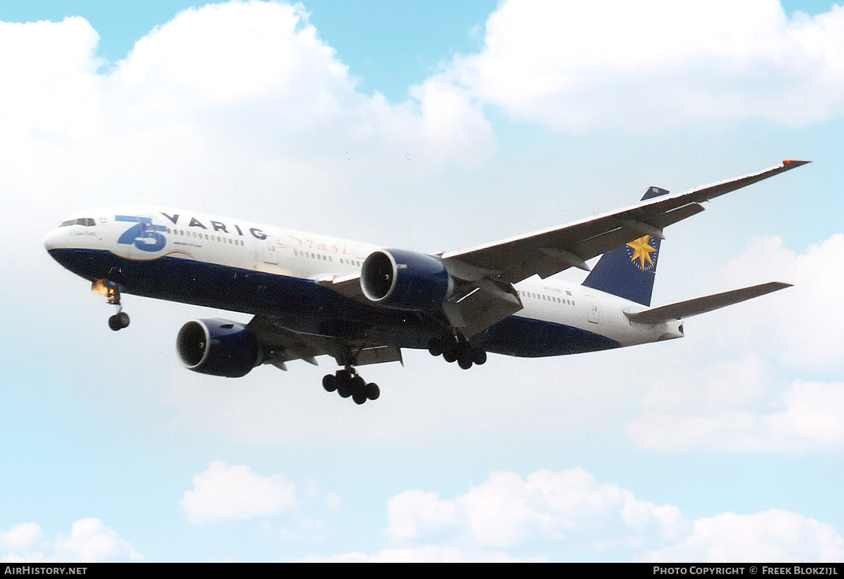 Aircraft Photo of PP-VRB | Boeing 777-2Q8/ER | Varig | AirHistory.net #426871