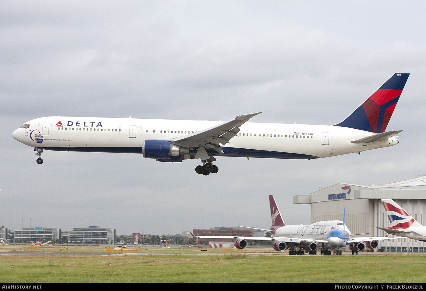 Aircraft Photo of N841MH | Boeing 767-432/ER | Delta Air Lines | AirHistory.net #426877
