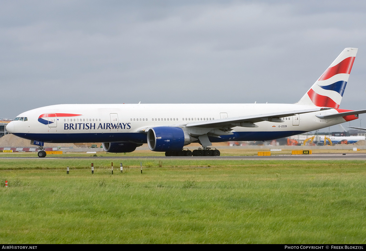 Aircraft Photo of G-ZZZB | Boeing 777-236 | British Airways | AirHistory.net #426879