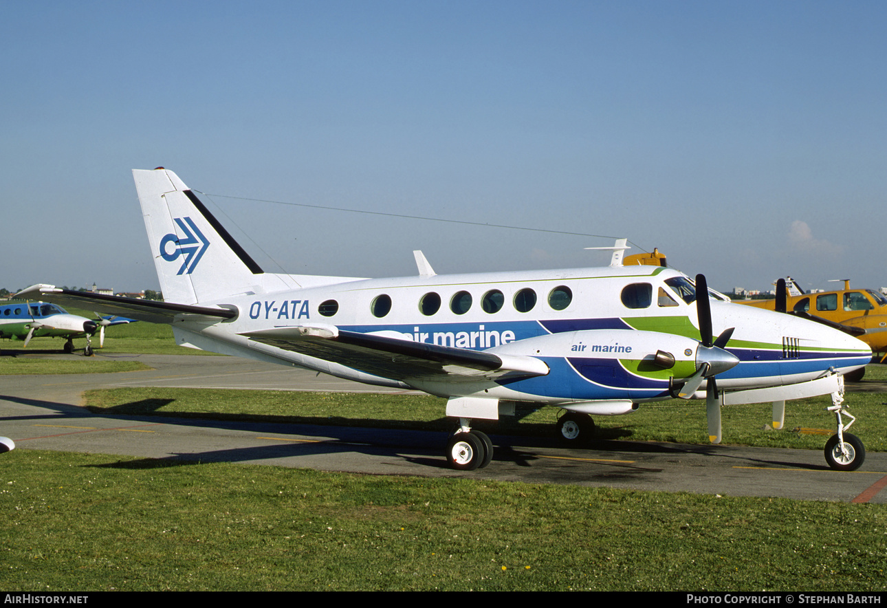 Aircraft Photo of OY-ATA | Beech A100 King Air | Air Marine | AirHistory.net #426892