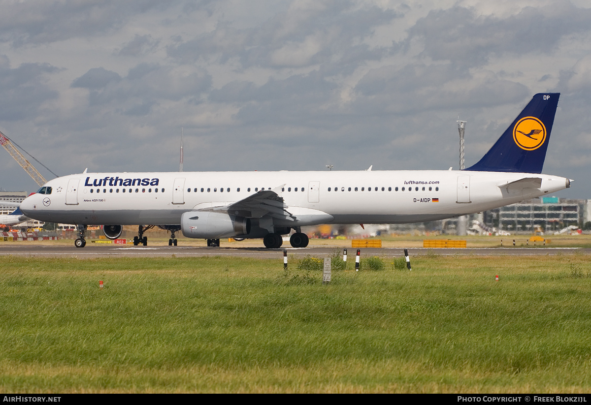 Aircraft Photo of D-AIDP | Airbus A321-231 | Lufthansa | AirHistory.net #426894