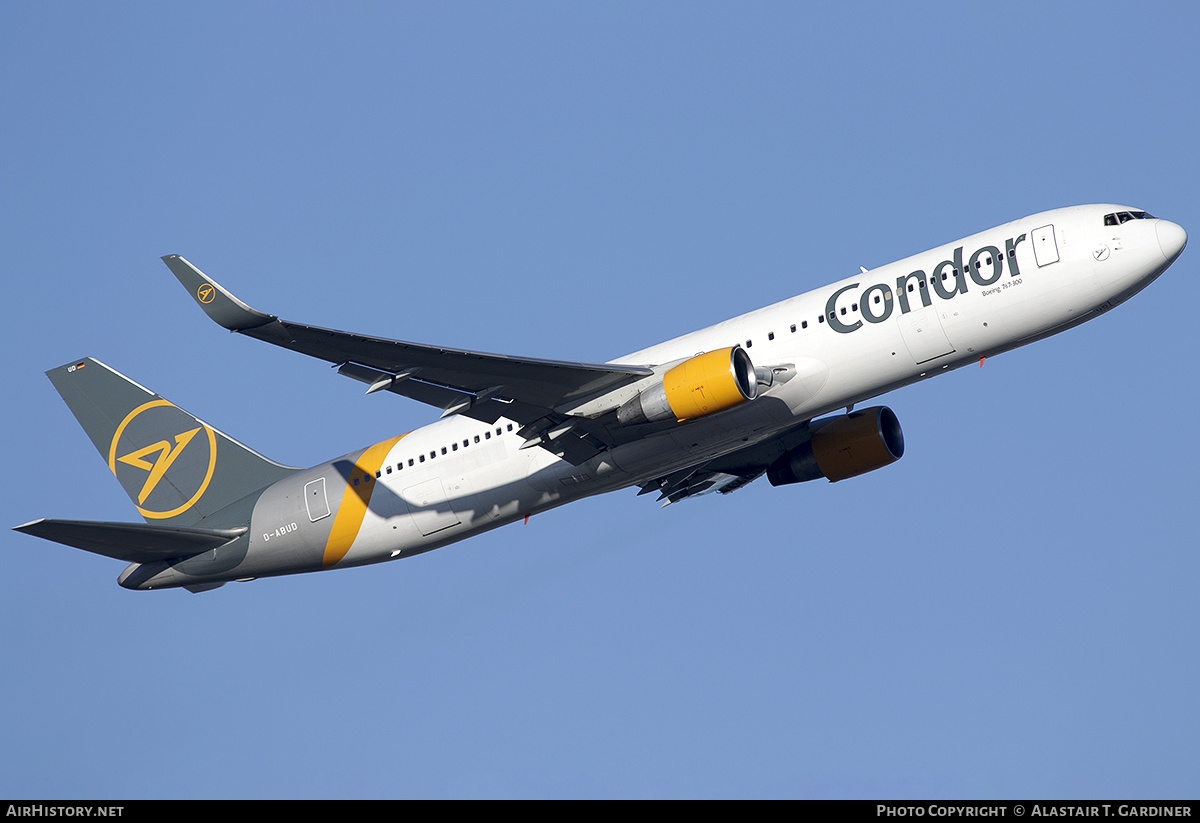 Aircraft Photo of D-ABUD | Boeing 767-330/ER | Condor Flugdienst | AirHistory.net #426906
