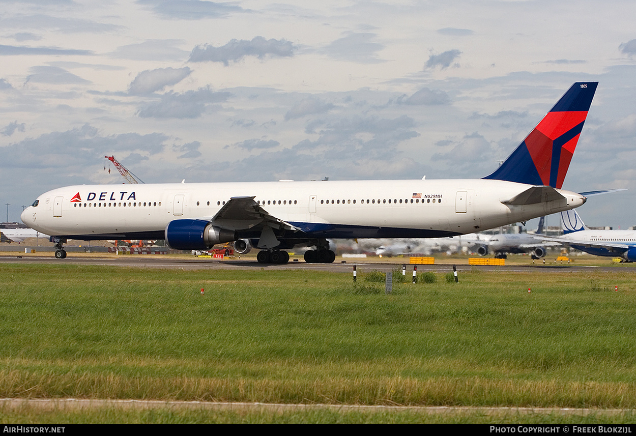 Aircraft Photo of N829MH | Boeing 767-432/ER | Delta Air Lines | AirHistory.net #426909