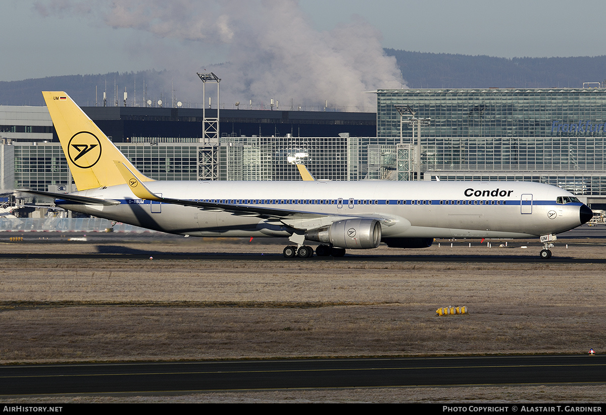 Aircraft Photo of D-ABUM | Boeing 767-31B/ER | Condor Flugdienst | AirHistory.net #426911
