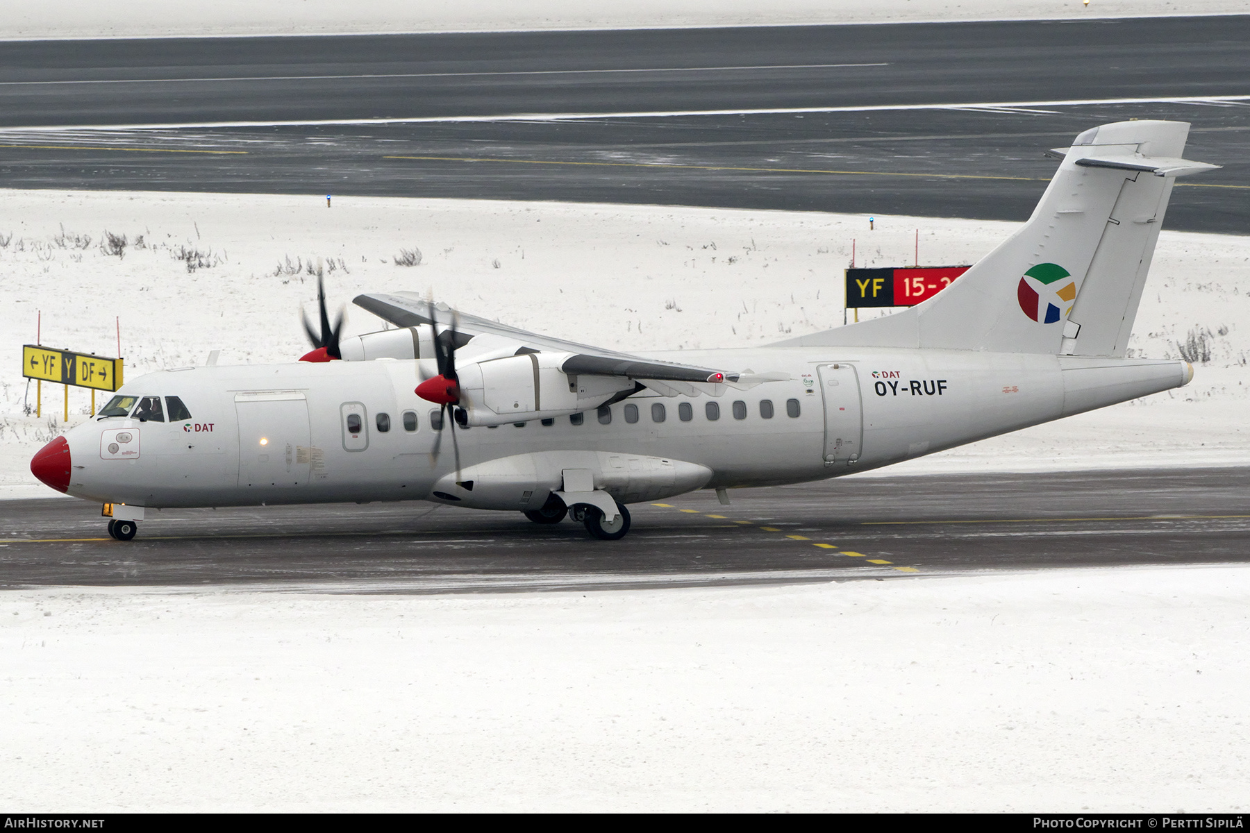 Aircraft Photo of OY-RUF | ATR ATR-42-500 | Danish Air Transport - DAT | AirHistory.net #426932