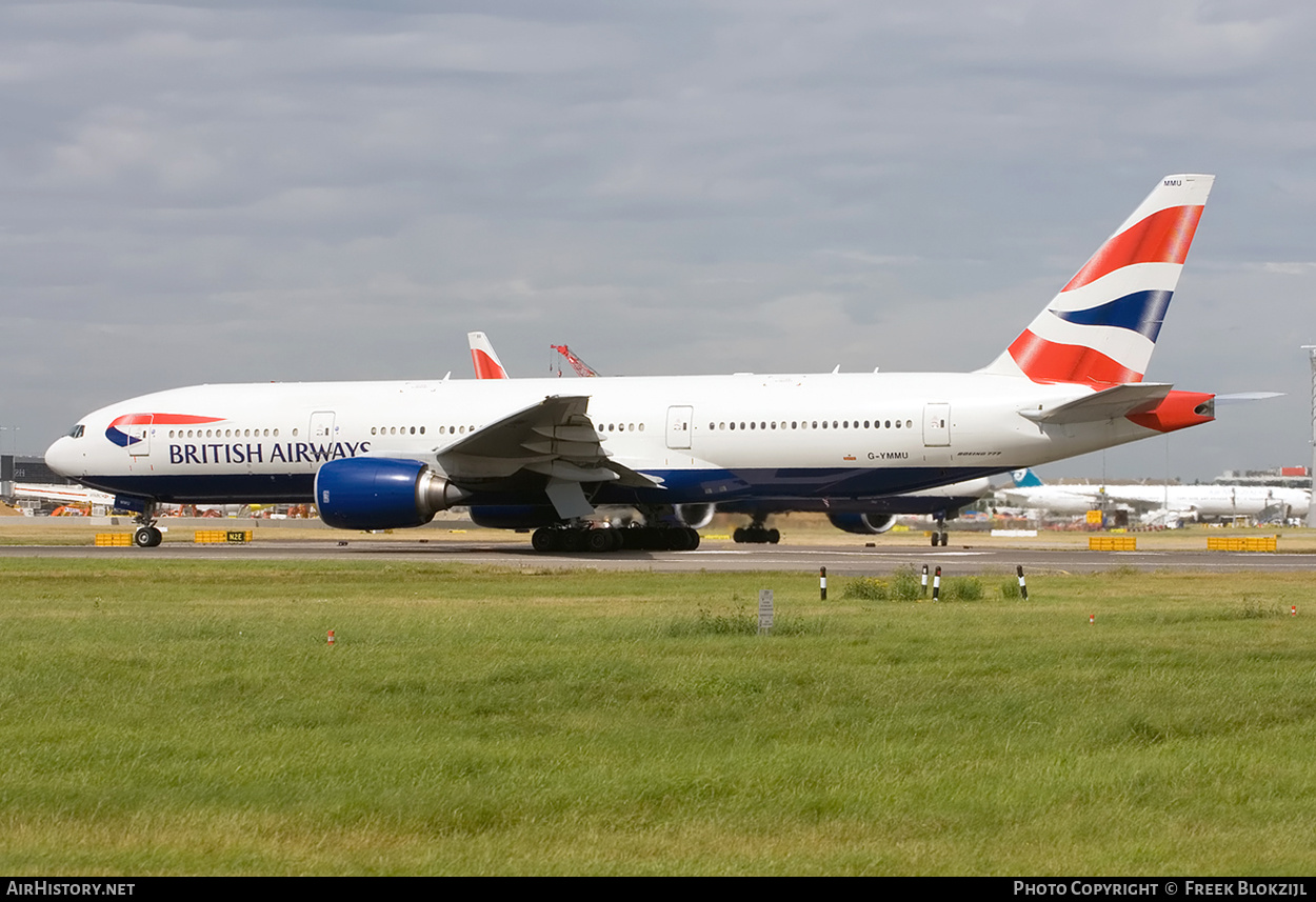 Aircraft Photo of G-YMMU | Boeing 777-236/ER | British Airways | AirHistory.net #426945
