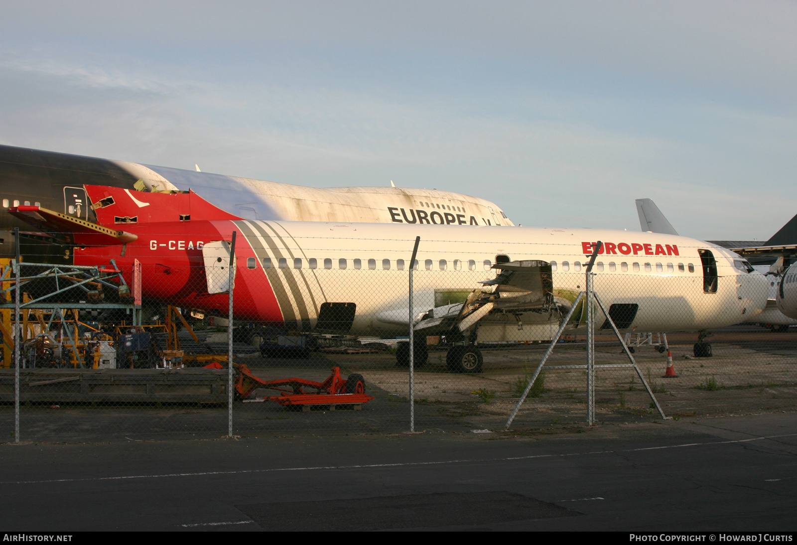 Aircraft Photo of G-CEAG | Boeing 737-229/Adv | European Aircharter - EAL/EAC | AirHistory.net #426954