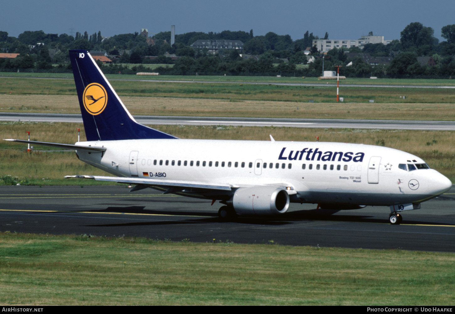 Aircraft Photo of D-ABIO | Boeing 737-530 | Lufthansa | AirHistory.net #426960
