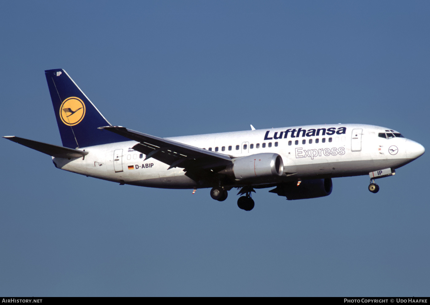Aircraft Photo of D-ABIP | Boeing 737-530 | Lufthansa Express | AirHistory.net #426963