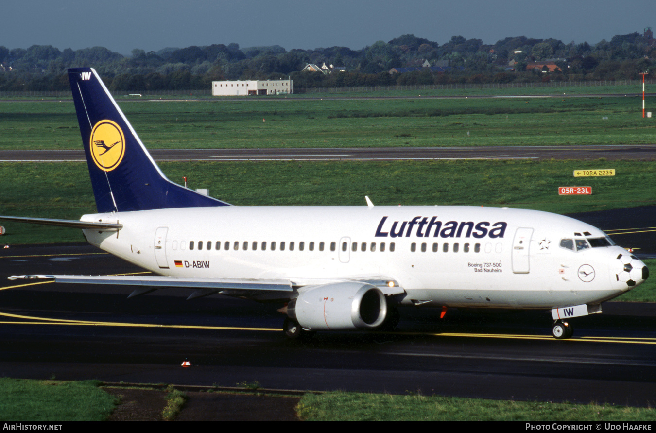Aircraft Photo of D-ABIW | Boeing 737-530 | Lufthansa | AirHistory.net #426980