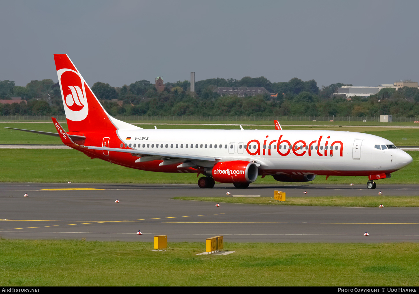 Aircraft Photo of D-ABKS | Boeing 737-86J | Air Berlin | AirHistory.net #426985