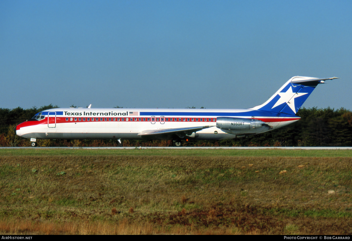 Aircraft Photo of N3508T | McDonnell Douglas DC-9-32 | Texas International Airlines | AirHistory.net #426988