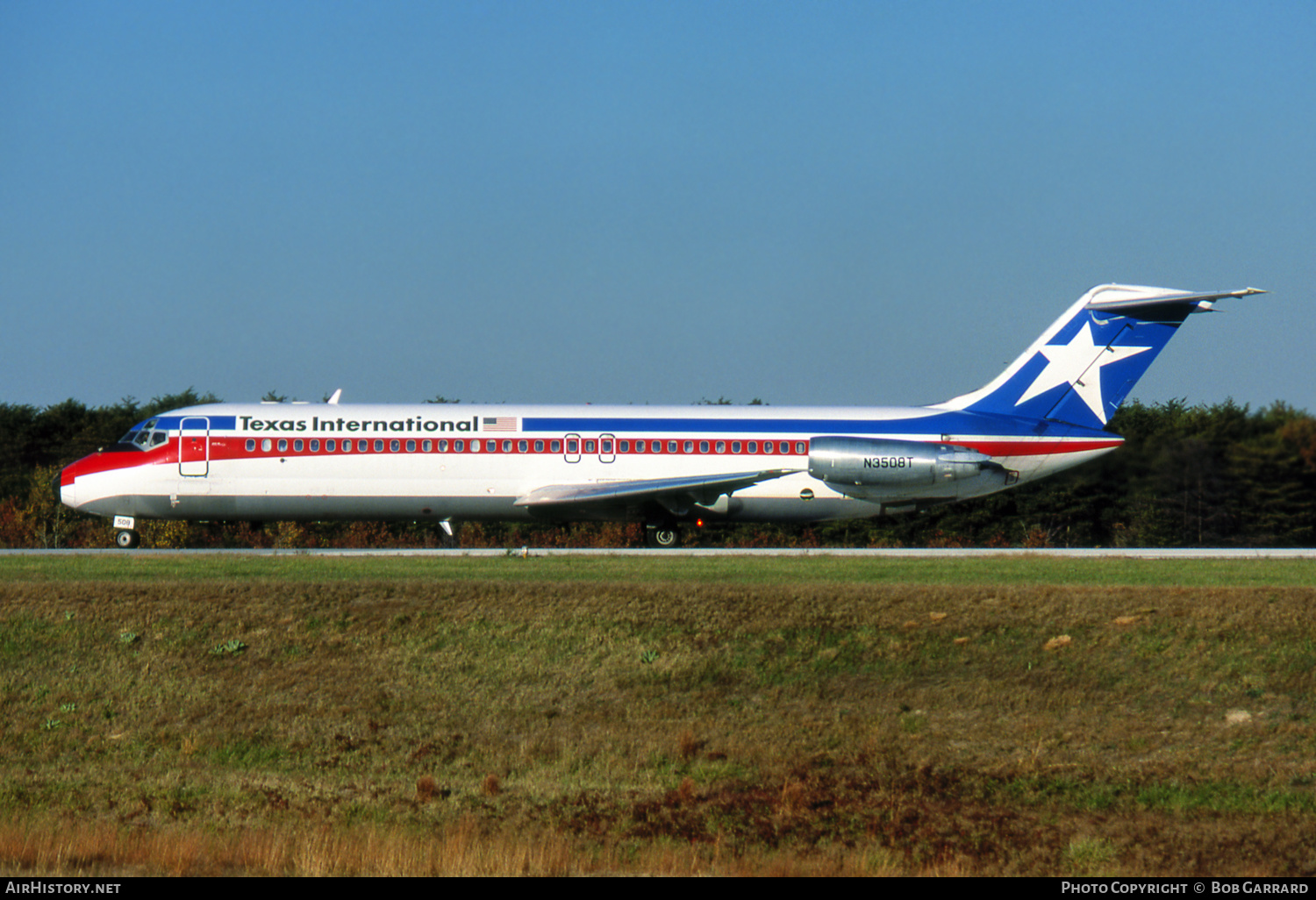 Aircraft Photo of N3508T | McDonnell Douglas DC-9-32 | Texas International Airlines | AirHistory.net #426988