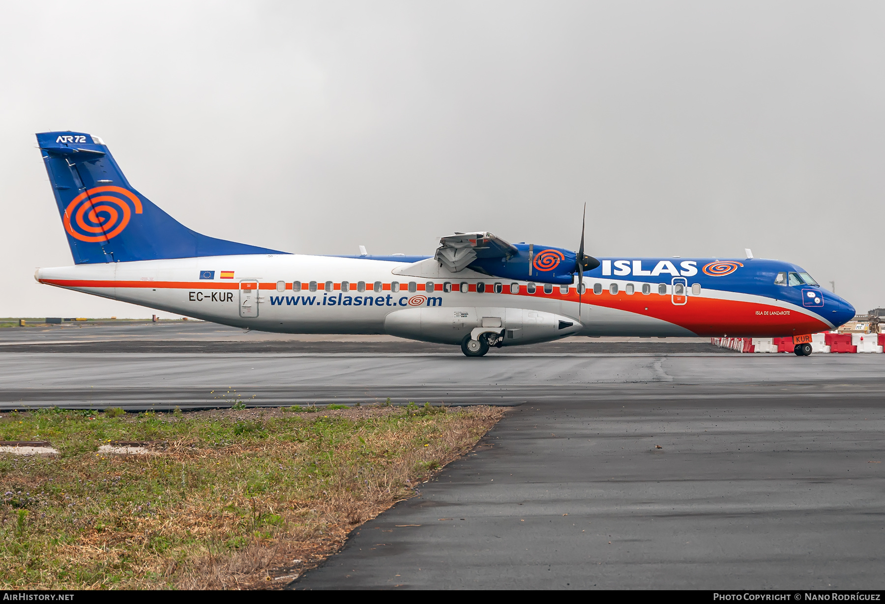 Aircraft Photo of EC-KUR | ATR ATR-72-500 (ATR-72-212A) | Islas Airways | AirHistory.net #426999