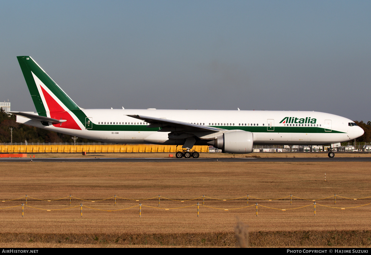 Aircraft Photo of EI-ISB | Boeing 777-243/ER | Alitalia | AirHistory.net #427000
