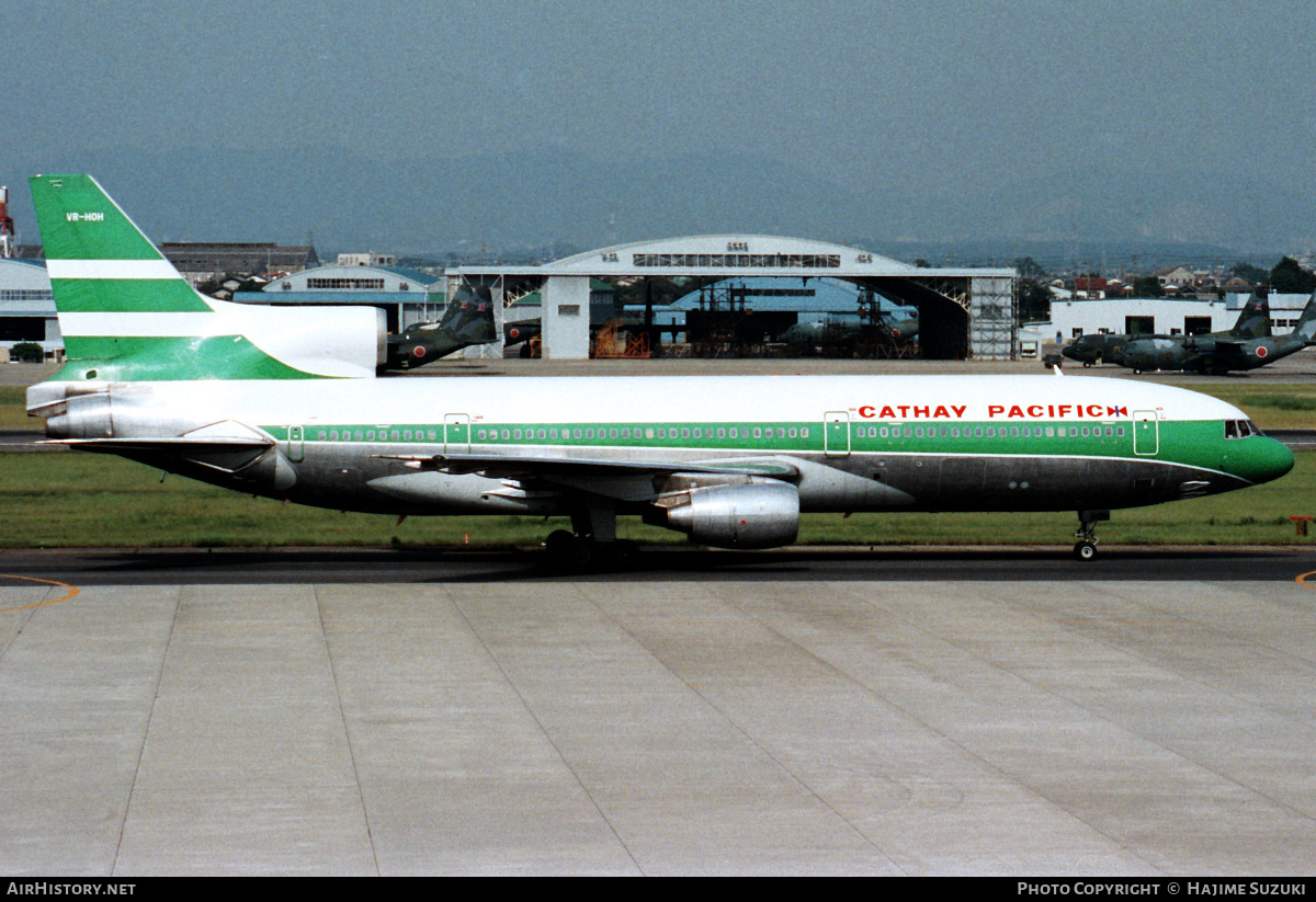 Aircraft Photo of VR-HOH | Lockheed L-1011-385-1 TriStar 1 | Cathay Pacific Airways | AirHistory.net #427012