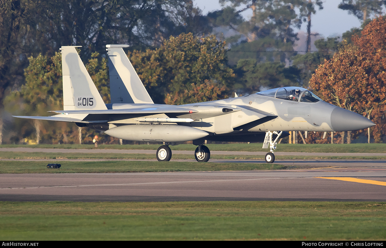 Aircraft Photo of 84-0015 / AF84-015 | McDonnell Douglas F-15C Eagle | USA - Air Force | AirHistory.net #427022
