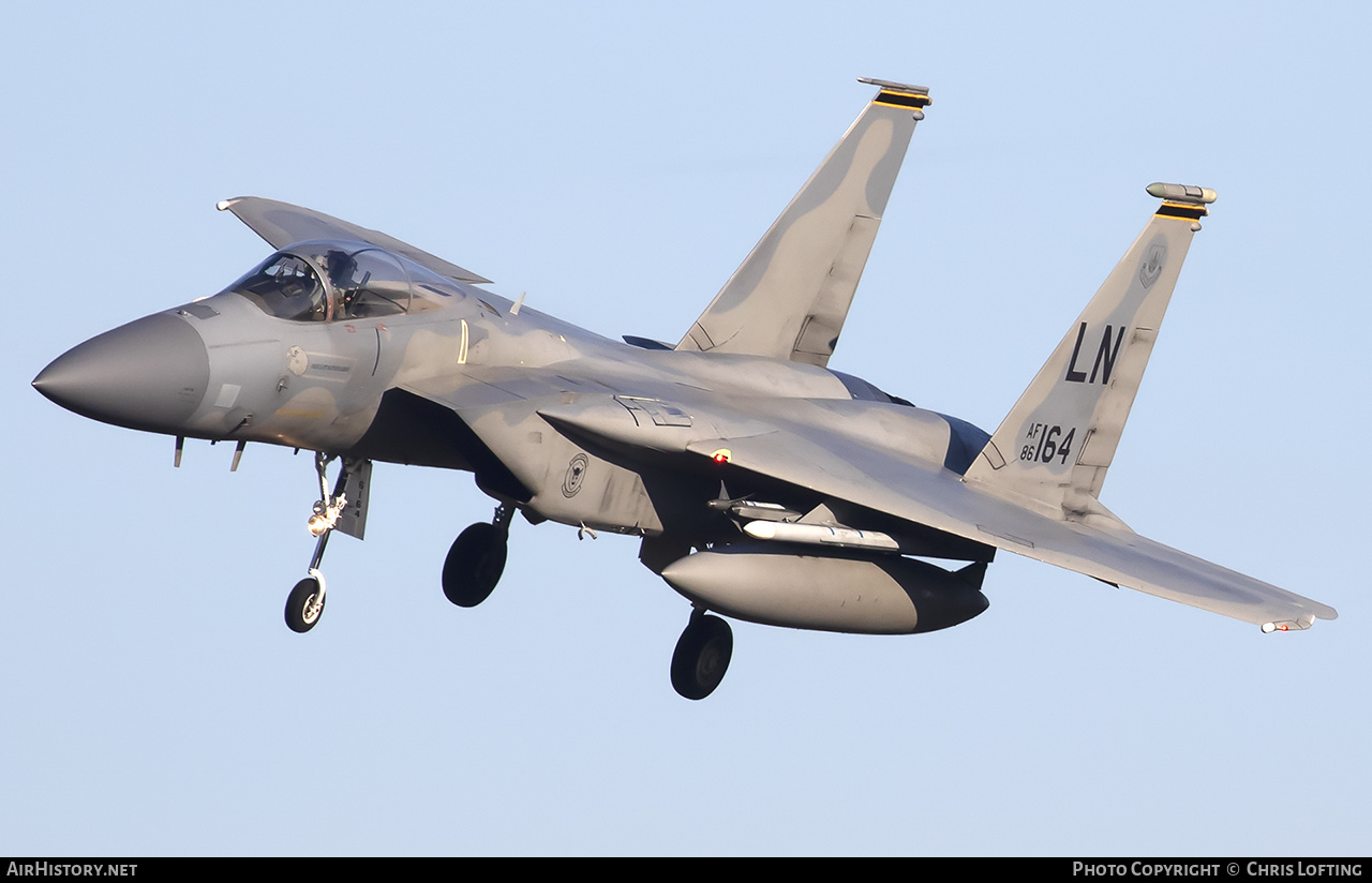 Aircraft Photo of 86-0164 | McDonnell Douglas F-15C Eagle | USA - Air Force | AirHistory.net #427030